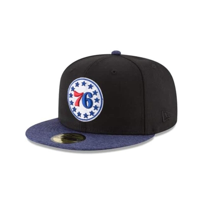 Sapca New Era Philadelphia 76ers NBA Shadow Tech 59FIFTY Fitted - Negrii